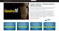 Desktop Screenshot of jinglespoliticos.net