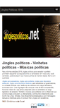 Mobile Screenshot of jinglespoliticos.net